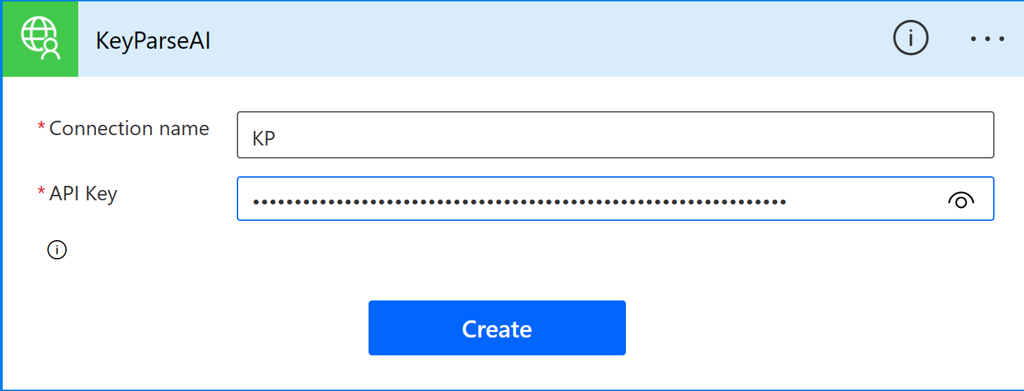 Connector with Credentials added