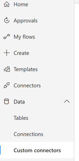 PowerPlatform Menu